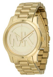Michael Kors Runway Gold Dial Gold Steel Strap Watch for Women - MK5786 Authentic Buy Shop Now