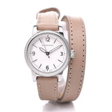 Burberry Utilitarian White Dial Pink Leather Strap Watch for Women - BU7847 Authentic Buy Shop Now