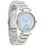 Michael Kors Skylar Quartz Blue Dial Silver Steel Strap Watch For Women - MK5988 Authentic Buy Shop Now