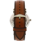 Fossil Neutra Automatic Luggage Skeleton Blue Dial Brown Leather Strap Watch for Men - ME3160 Authentic Buy Shop Now