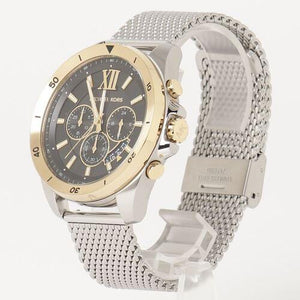 Michael Kors Brecken Quartz Black Dial Silver Mesh Strap Watch For Men - MK8961 Authentic Buy Shop Now
