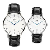 Daniel Wellington Dapper Reading White Dial Black Leather Strap Watch For Men - DW00100108 Authentic Buy Shop Now