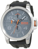 Hugo Boss Detroit Sport Quartz Black Dial Black Rubber Strap Watch for Men - 1550006 Authentic Buy Shop Now