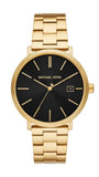 Michael Kors Blake Quartz Black Dial Gold Steel Strap Watch for Men - MK9136 Authentic Buy Shop Now