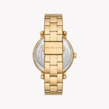 Michael Kors Quartz Blue Dial Gold Steel Strap Watch for Men - MKO1048 Authentic Buy Shop Now