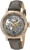 Fossil Boyfriend Automatic Skeleton Grey Dial Grey Leather Strap Watch for Women - ME3089 Authentic Buy Shop Now