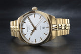 Tissot T Classic PR 100 Quartz White Dial Gold Steel Strap Watch for Men - T101.410.33.031.00 Authentic Buy Shop Now