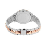Michael Kors Runway Mercer Crystals Silver Dial Two Tone Steel Strap Watch For Women - MK6716 Authentic Buy Shop Now