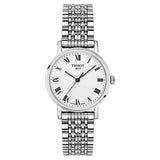 Tissot T Classic Everytime Small White Dial Silver Mesh Bracelet Watch For Women - T109.210.11.033.00 Authentic Buy Shop Now