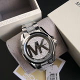 Michael Kors Bradshaw Silver Dial Silver Stainless Steel Strap Watch for Women - MK6486 Authentic Buy Shop Now