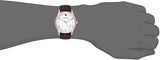 Emporio Armani Beta Chronograph White Dial Brown Leather Strap Watch For Men - AR1915 Authentic Buy Shop Now