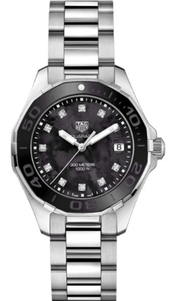 Tag Heuer Aquaracer Black Dial Watch for Women - WAY131M.BA0748 Authentic Buy Shop Now