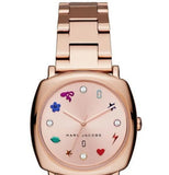 Marc Jacobs Mandy Rose Gold Dial Rose Gold Steel Strap Watch for Women - MJ3550 Authentic Buy Shop Now