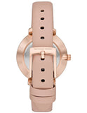 Michael Kors Pyper Analog White Dial Pink Leather Strap Watch For Women - MK2803 Authentic Buy Shop Now