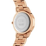 Daniel Wellington Iconic Link White Dial Rose Gold Steel Strap Watch for Women - DW00100213 Authentic Buy Shop Now