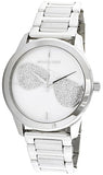 Michael Kors Harman Analog Silver Dial Silver Steel Strap Watch For Women - MK3672 Authentic Buy Shop Now