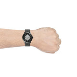 Fossil Neutra Automatic Skeleton Black Dial Grey Mesh Strap Watch for Men - ME3185 Authentic Buy Shop Now