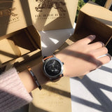 Burberry The City Black Dial Black Leather Strap Watch for Men - BU9906 Authentic Buy Shop Now