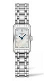 Longines Dolcevita Diamonds Mother of Pearl Dial Silver Steel Strap Watch for Women - L5.258.4.87.6 Authentic Buy Shop Now