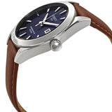 Tissot Gentleman Powermatic 80 Silicium Blue Dial Brown Leather Strap Watch For Men - T127.407.16.041.00 Authentic Buy Shop Now