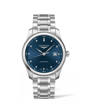 Longines Master Collection Automatic 40mm Blue Dial Silver Steel Strap Watch for Men - L2.793.4.97.6 Authentic Buy Shop Now