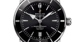 Breitling Superocean Heritage B20 Automatic 46 Black Dial Silver Mesh Bracelet Watch for Men - AB2020121B1A1 Authentic Buy Shop Now