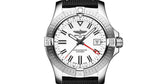 Breitling Avenger Automatic GMT 43 White Dial Black Nylon Strap Watch for Men - A32397101A1X1 Authentic Buy Shop Now