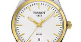 Tissot T Classic PR 100 White Dial Two Tone Steel Strap Watch for Men - T101.410.22.031.00 Authentic Buy Shop Now