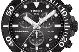 Tissot Seastar 1000 Chronograph Black Dial Black Rubber Strap Watch For Men - T120.417.37.051.02 Authentic Buy Shop Now