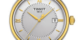 Tissot T Classic Bridgeport Silver Dial Two Tone Mesh Bracelet Watch For Men - T097.410.22.038.00 Authentic Buy Shop Now