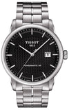 Tissot Luxury Powermatic 80 Black Dial Silver Steel Strap Watch for Men - T086.407.11.201.02 Authentic Buy Shop Now