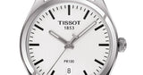 Tissot T Classic PR 100 White Dial Black Leather Strap Watch for Men - T101.410.16.031.00 Authentic Buy Shop Now