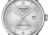 Tissot Luxury Powermatic 80 Silver Dial Silver Steel Strap Watch For Men - T086.407.11.037.00 Authentic Buy Shop Now