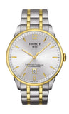 Tissot Chemin Des Tourelles Powermatic 80 Silver Dial Two Tone Steel Strap Watch For Men - T099.407.22.038.00 Authentic Buy Shop Now