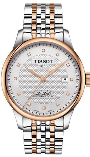Tissot Le Locle Automatic Cosc Silver Dial Two Tone Steel Strap Watch For Men - T006.407.22.036.00 Authentic Buy Shop Now