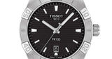 Tissot PR 100 Sport Quartz Black Dial Silver Steel Strap Watch For Men - T101.610.11.051.00 Authentic Buy Shop Now