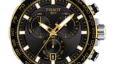 Tissot Supersport Chrono Black Dial Silver Steel Strap Watch For Men - T125.617.21.051.00 Authentic Buy Shop Now