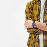 Tommy Hilfiger Damon Multifunction Black Dial Black Leather Strap Watch for Men - 1791417 Authentic Buy Shop Now