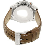 Fossil Wakefield Chronograph Cream Dial Brown Leather Strap Watch for Men - CH2951 Authentic Buy Shop Now