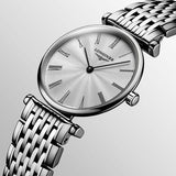 Longines La Grande Classique De Longines Silver Dial Silver Steel Strap Watch for Women - L4.755.4.72.6 Authentic Buy Shop Now