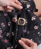 Guess Eclipse Multi Function Black Dial Black Rubber Strap Watch for Women - GW0315L1 Authentic Buy Shop Now