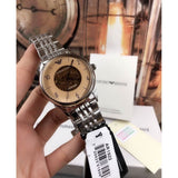 Emporio Armani Meccanico Multicolor Dial Silver Steel Strap Watch For Men - AR1922 Authentic Buy Shop Now