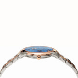 Versace Audrey Quartz Blue Dial Two Tone Steel Strap Watch for Women - VELR00619 Authentic Buy Shop Now