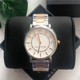 Marc Jacobs Roxy Silver Dial Two Tone Steel Strap Watch for Women - MJ3551 Authentic Buy Shop Now