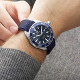 Tag Heuer Aquaracer Quartz Blue Dial Blue Rubber Strap Watch for Men - WAY101C.FT6153 Authentic Buy Shop Now