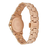 Tissot T Wave Mother of Pearl Dial Rose Gold Steel Strap Watch For Women - T112.210.33.113.00 Authentic Buy Shop Now