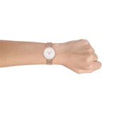 Michael Kors Pyper Quartz Mother of Pearl White Dial Rose Gold Mesh Strap Watch For Women - MK4588 Authentic Buy Shop Now
