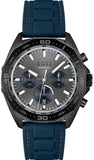 Hugo Boss Energy Chronograph Grey Dial Green Rubber Strap Watch For Men - 1513972 Authentic Buy Shop Now