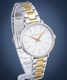 Michael Kors Pyper Quartz Silver Dial Two Tone Steel Strap Watch For Women - MK1041 Authentic Buy Shop Now