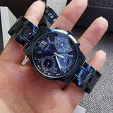 Guess F14 Chronograph Analog Blue Dial Blue Steel Strap Watch For Women - W0448L5 Authentic Buy Shop Now